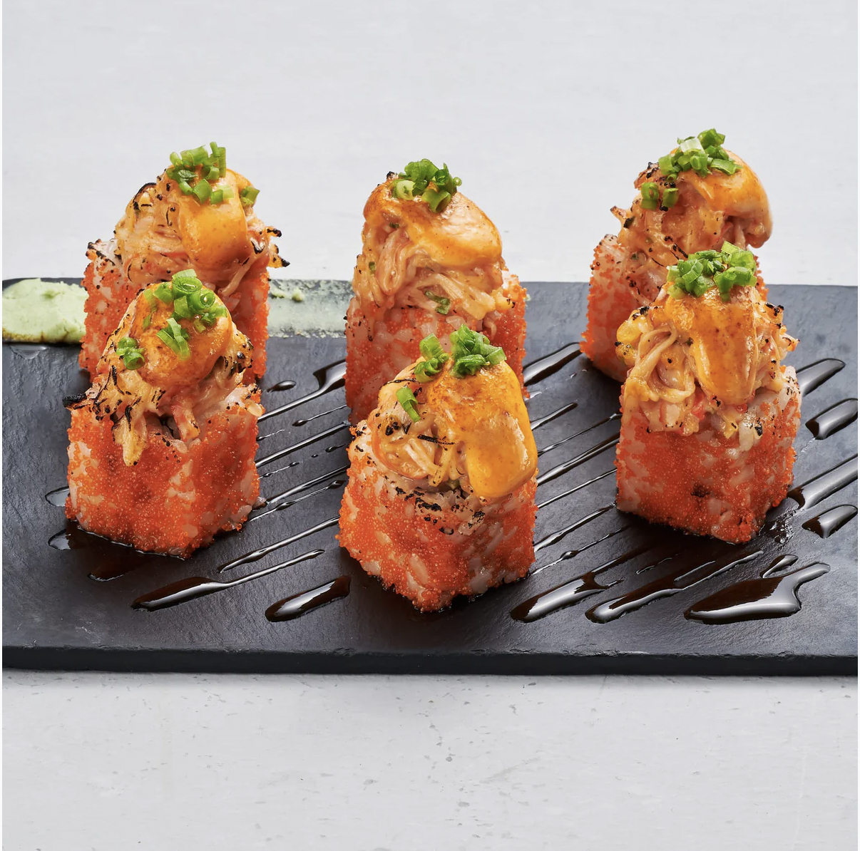 Ebi and Kani Aburi Maki
